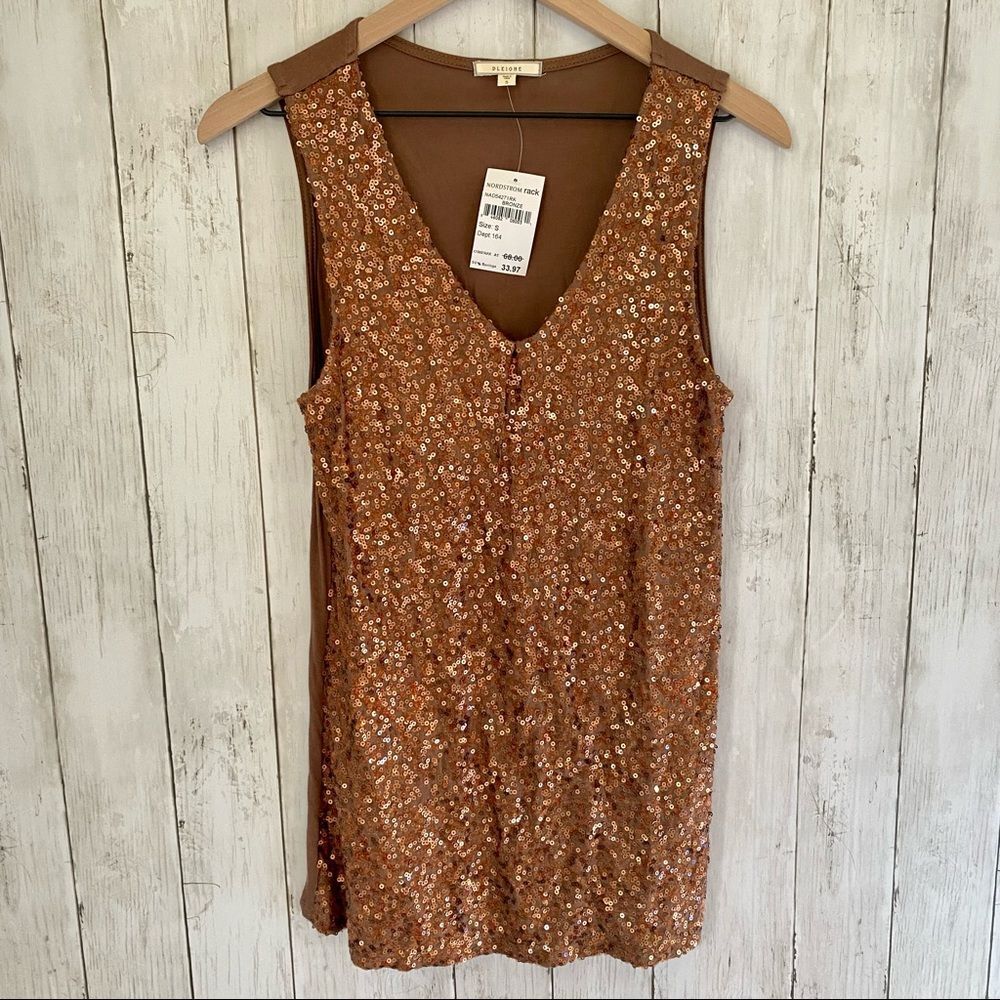Pleione Sequin Tank H5